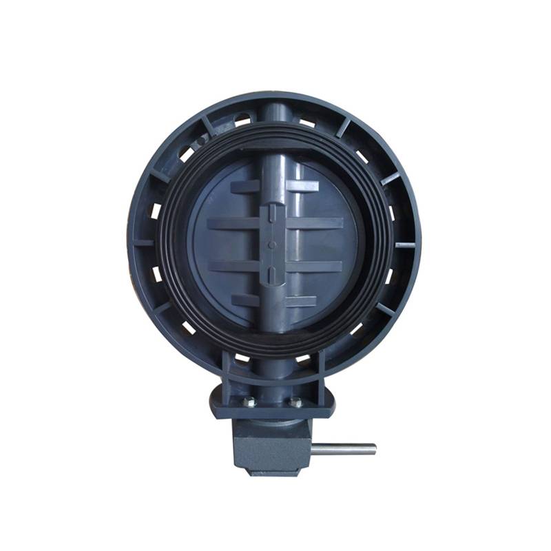 Factory wholesale Threaded Globe Valve - UPVC butterfly valve Gearbox operated – DA YU PLASTIC