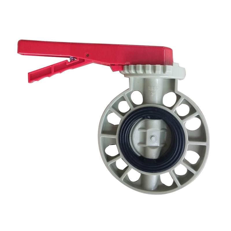 Personlized Products Non-return Valve - PPH butterfly valve EPDM lined – DA YU PLASTIC