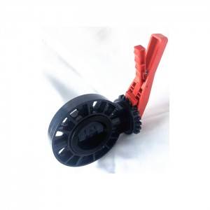 UPVC butterfly valve Handle Lever type