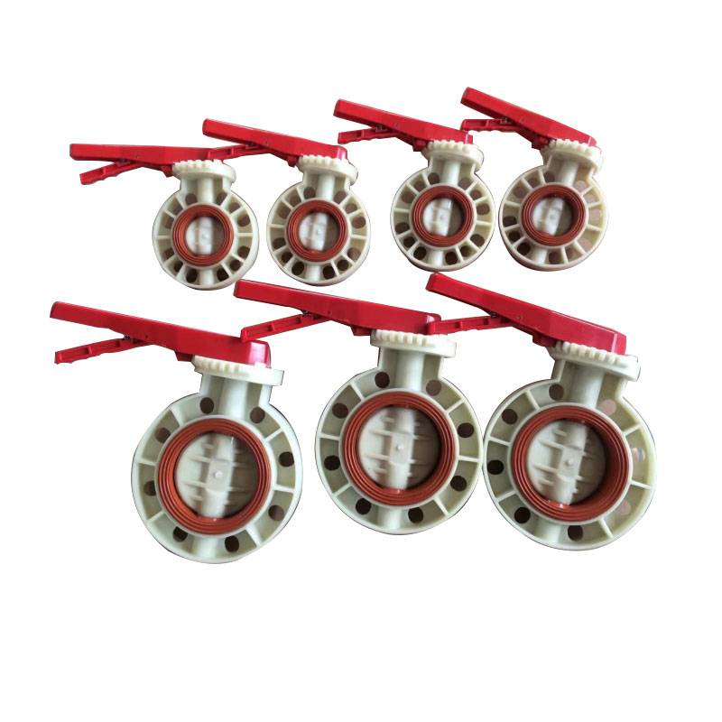 Rapid Delivery for Ball Valve For Fan Coil - PP butterfly valve FPM VITON seat – DA YU PLASTIC