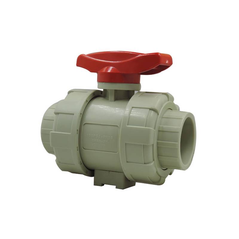 Special Price for Food Grade Rubber Seal Butterfly Valve - PPH True union ball valve – DA YU PLASTIC