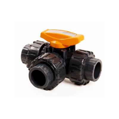 OEM Supply Stainess Steel Pipe Fittings - 3-way pvc ball valve – DA YU PLASTIC