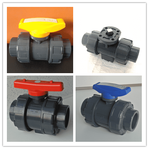 Hot Selling for Solenoid Actuated Diaphragm Valve - excellent quality factory price pvc pph double ture union ball valve – DA YU PLASTIC