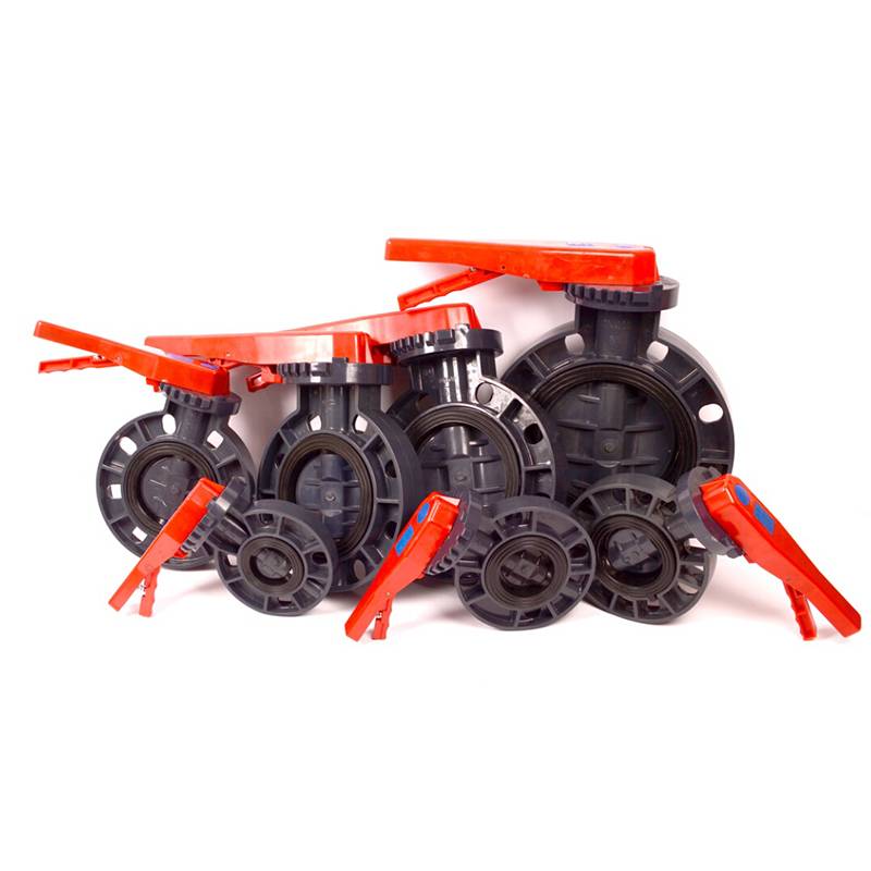 Competitive Price for Heavy Duty Gate Valve - UPVC Butterfly Valve Manual lever type – DA YU PLASTIC
