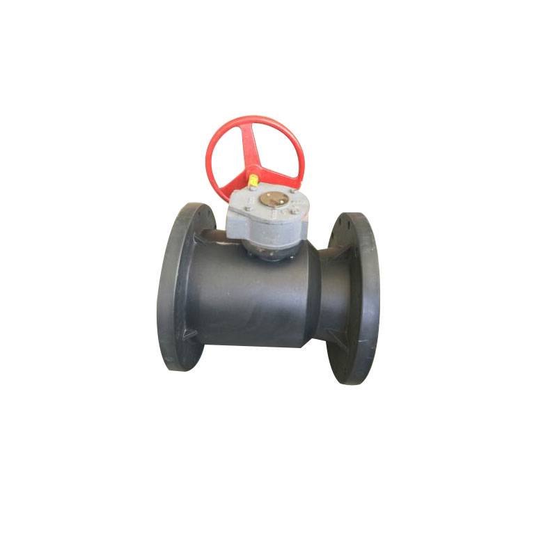 Newly Arrival Ductile Iron Double Flange Pipe Fitting - flanged ball valve DN200 – DA YU PLASTIC