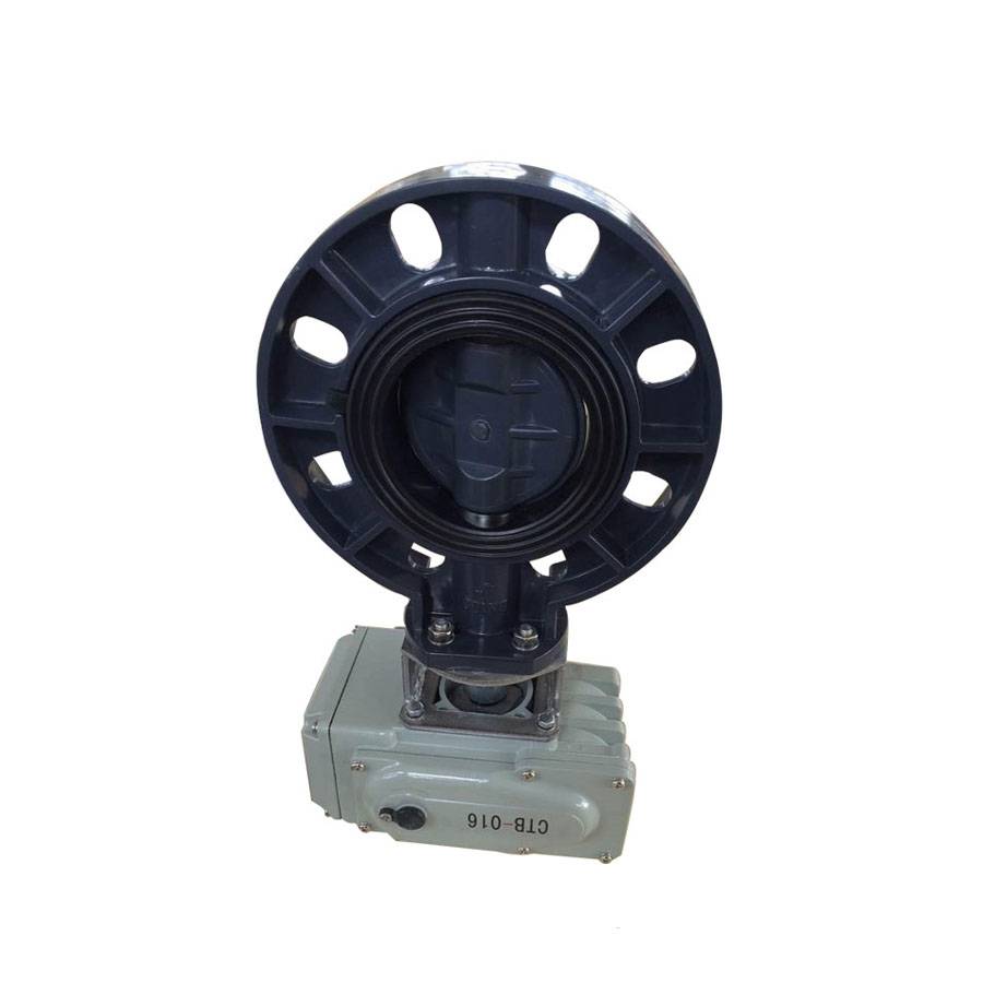 Factory Price Hose Connector Tubing Fitting Threaded Hydraulic Pipe Fittings - Electric motorized butterfly valve – DA YU PLASTIC