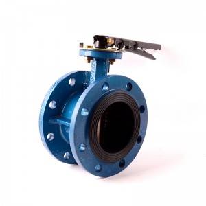 Professional China Ul Listed Butterfly Valves - Cast Iron butterfly valve Flange ends – DA YU PLASTIC