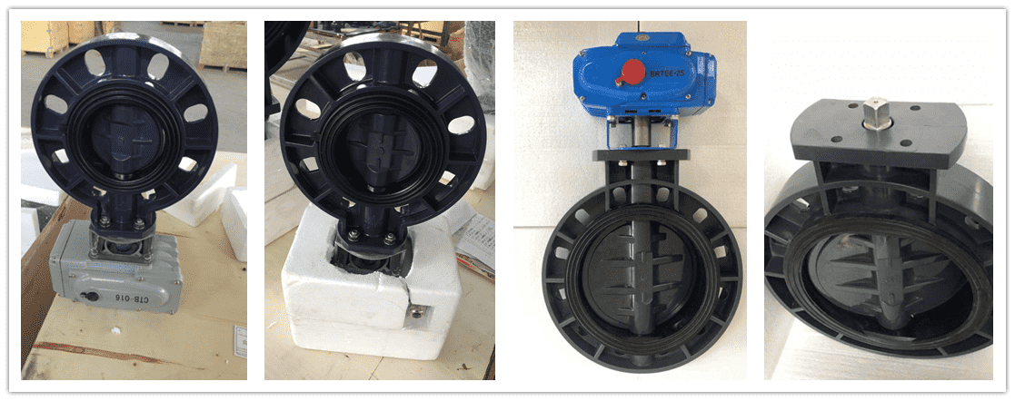 Lowest Price for Stainless Steel Vacuum Butterfly Valve - PVC/PP/PPH Actuated Butterfly Valves – DA YU PLASTIC
