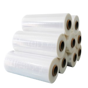2019 High quality Bopp Plastic Film Rolls - PE Strech Film Wrapping Roll – Baiyi