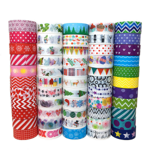 Factory selling Gummed Kraft Paper Tape - Colorful Printed  Cloth Duct Tape – Baiyi