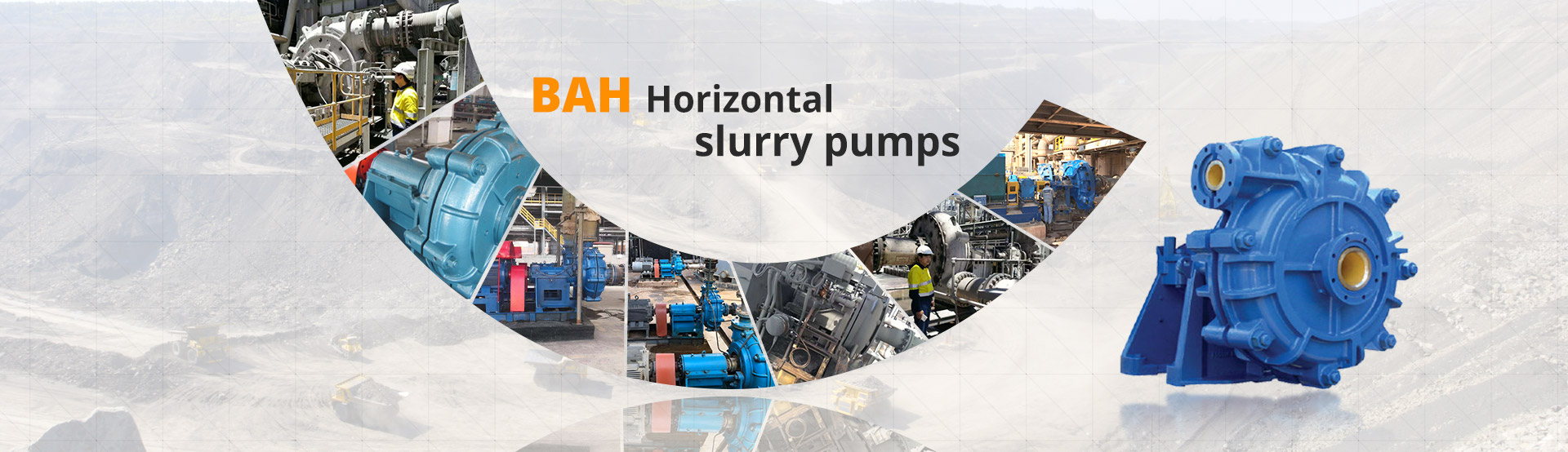 BAH Horizontal slurry pumps
