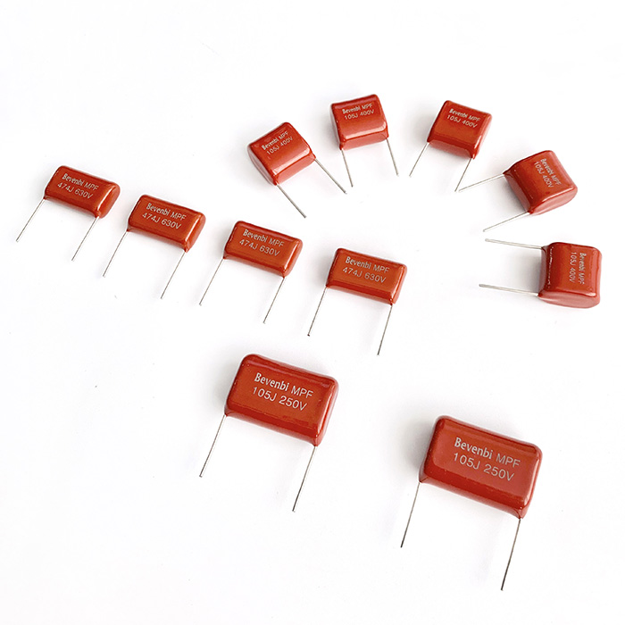 Radial coated PE&PP capacitor
