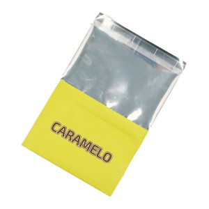 Plastic hand rolling tobacoo bags with zipper a...