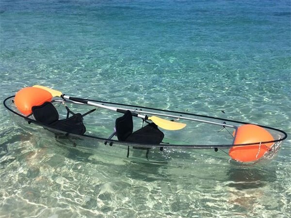 Transparent kayak