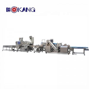 Coated food processing line