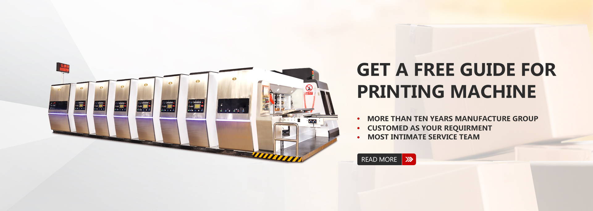 Get a free guide for printing machine