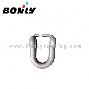 Investment Casting Coated Sand WCB/cast iron carbon steel D shackle