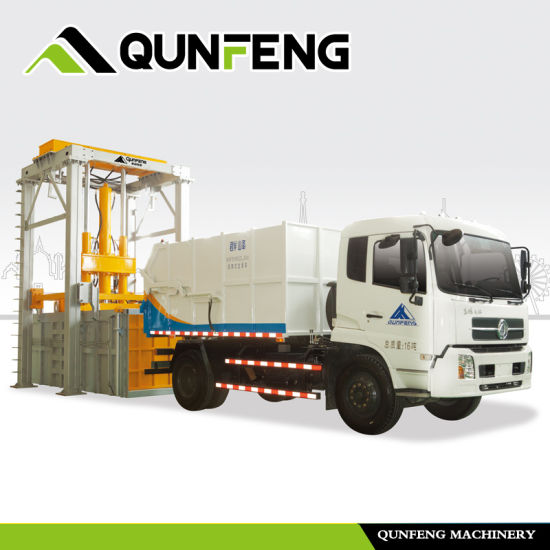 qunfeng垃圾转储卡车重型传输站