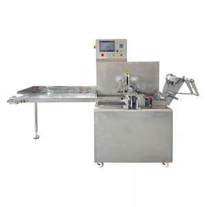 Chicken cube Envelope type wrapping machine
