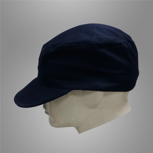 Dark navy blue security guard cap