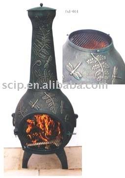 Top Quality Cast Iron Teapot Green -
 cast iron chimney – KASITE