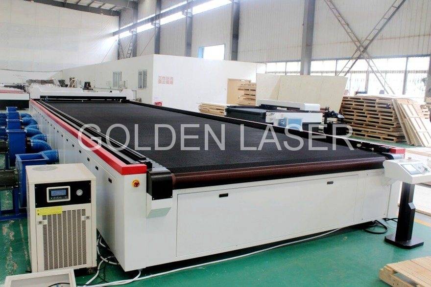 máquina a laser para corte de carpetes de aeronaves CJG-2101100LD