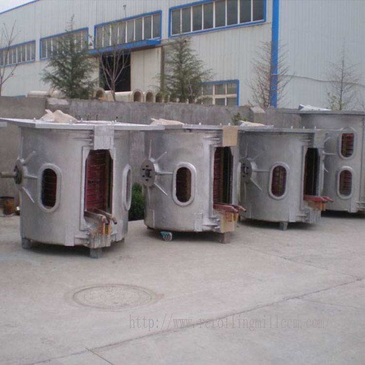 钢废料感应熔化铸造中频率感应炉