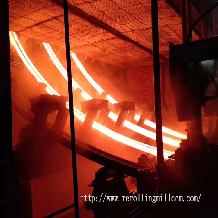 中国钢铁工业集团公司钢筋卧式连铸机