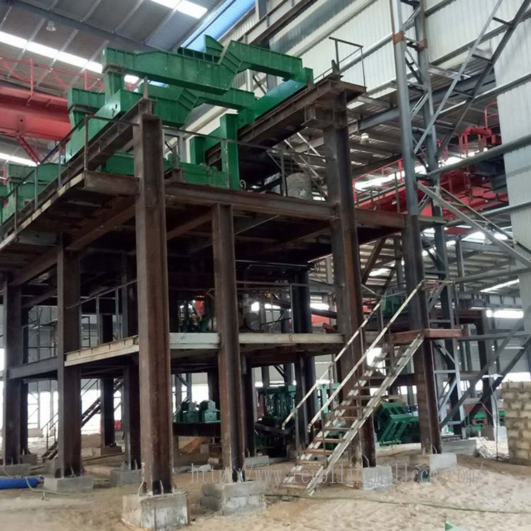 Steel Continuous Casting Machine with Metal Mold Casting