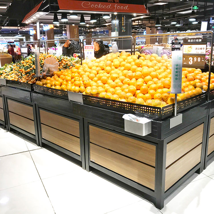 Super Purchasing for Metal Supermarket Shelf - Metal Fruit display tables with pyramid steps  – Changsheng