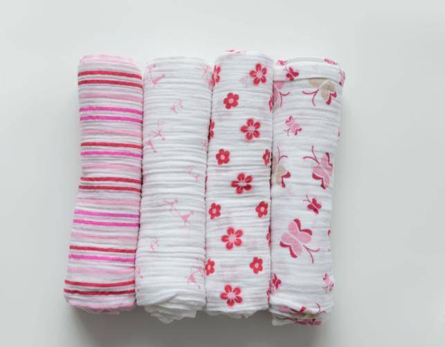 Wholesale Muslin Baby Swaddle Blanket 100% Organic Cotton Perfect for Swaddling