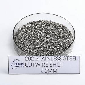 Stainless Steel Cut Wire Shot 2.0mm As cut