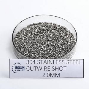 Stainless Steel Cut Wire Shot 2.0mm As cut