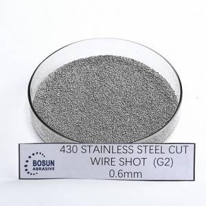 stainless steel cut wire shot 0.6mm G2