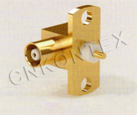 MCX curved female  Flange mounting
