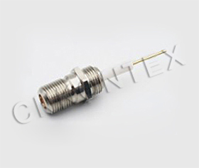 F connector  thread mounting female
