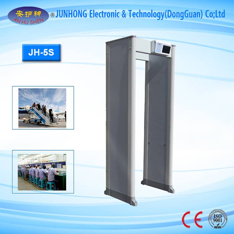 100% Original Metal Detector Hand -
 Door Frame Metal Detector With 18 Zones – Junhong