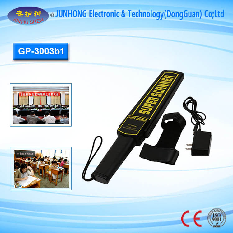 Wholesale Price China Weighing Conveyor -
 Security Checking Handheld Metal Detector – Junhong