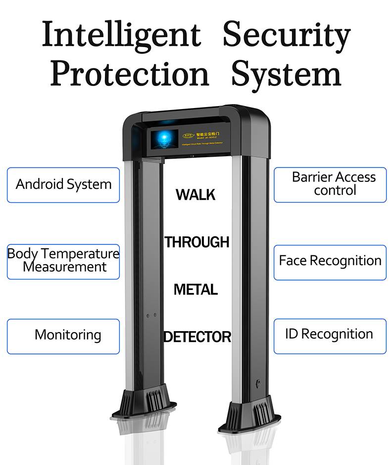 JH-9045Z Intelligent Walk Through Metal Detector 