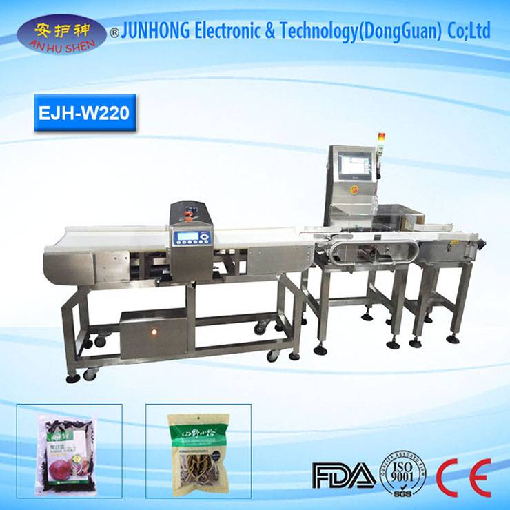 Original Factory Gold Scanner Detector -
 Automatic Check Weigher Machine For Snacks – Junhong