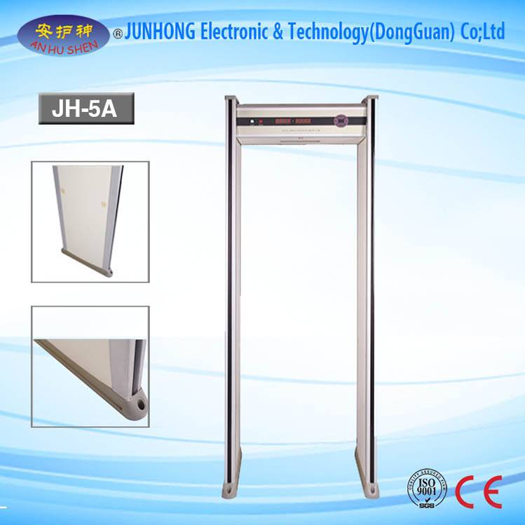 Factory supplied High Quality Under Vehicle Metal Detector -
 6 Zone Walk Through Metal Detector For Station – Junhong