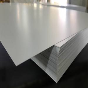 White matte rigid PVC Sheet 0.2-6mm thickness
