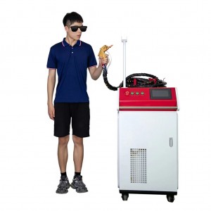 Laser Cleaner Rust Removal 1000W 1500W 2000w Handheld Fibre Laser welding machine Fibre laser cutting machine 3 in 1 machine