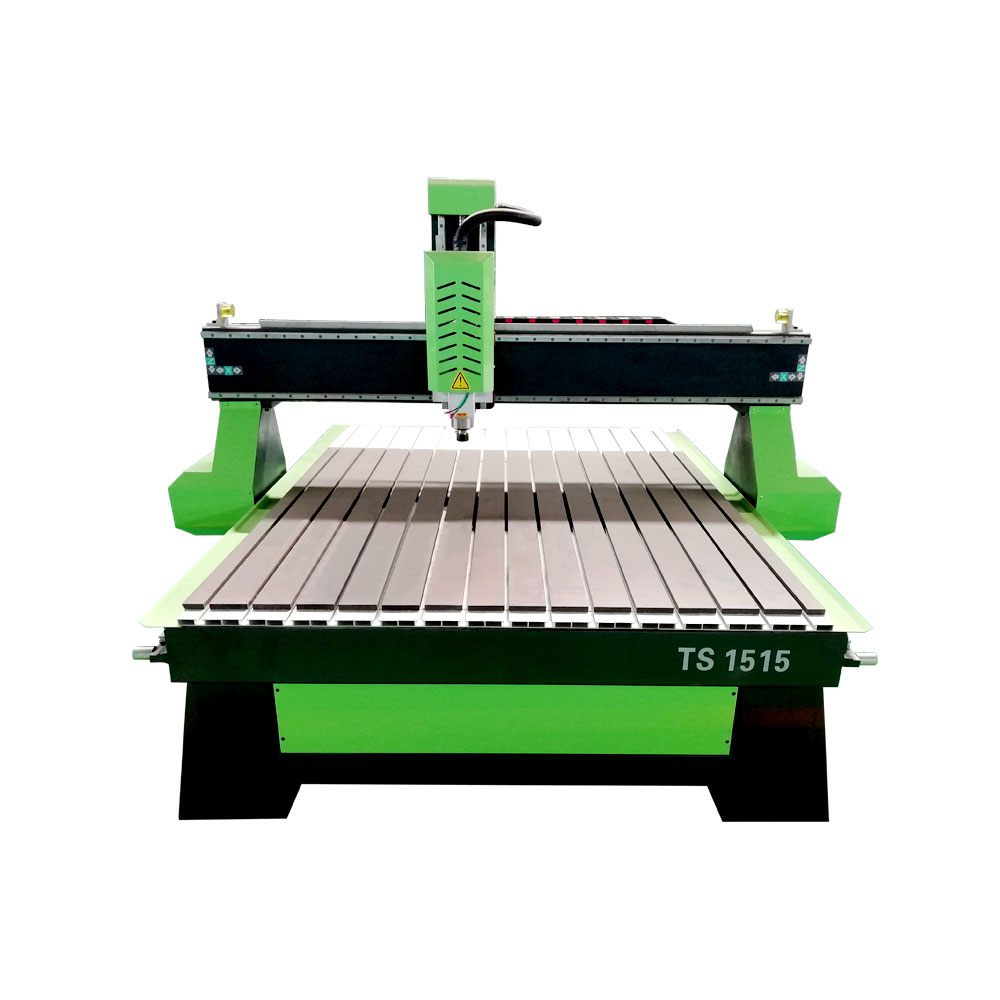 Chinese Professional Metal-Non Metal Laser Cutting Machine - CNC router 1515 with alumimum T-slot table  – Geodetic CNC