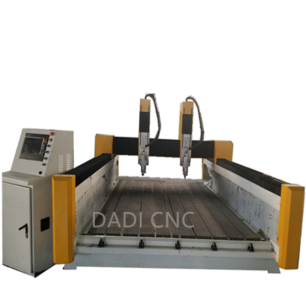 Manufactur standard Co2 Laser Metal Cutting Machine - Stone 3D Engraving Machine DA1325MS with Multi-Spindles – Geodetic CNC