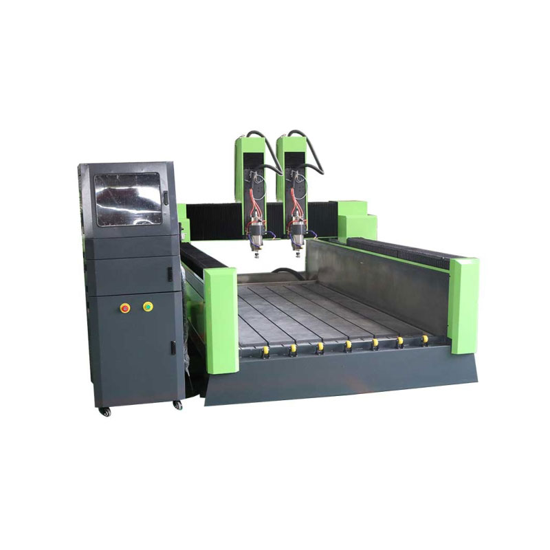 18 Years Factory Wool Felt Laser Cutting Machine - Two Spindle Stone 3D Engraving Machine 1325  – Geodetic CNC
