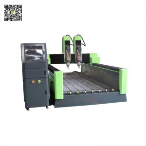 Two Spindle Stone 3D Engraving Machine 1325
