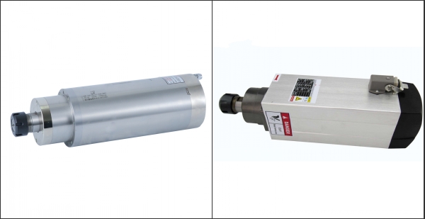 A diferença entre o fuso refrigerado a água e o fuso refrigerado a ar para máquinas CNC Router