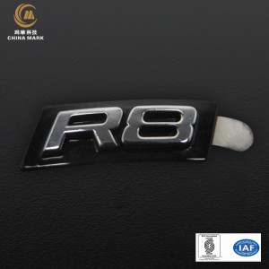 Cast nickel name plates,Nickel-electroplating,Nameplate for car | CHINA MARK