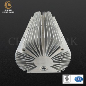 Chinese Professional Aluminum Extrusion Fittings - Aluminum heatsink extrusion,BYD automoblie car heatsink | CHINA MARK – Weihua